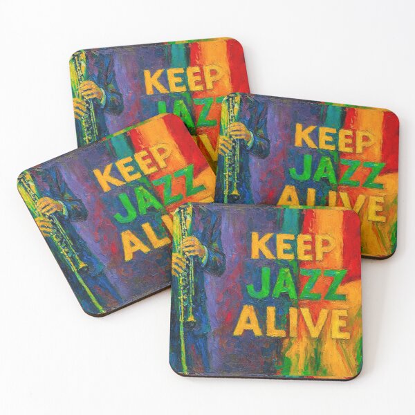 Item preview, Keep Jazz Alive designed and sold by LRenee Art Studio.