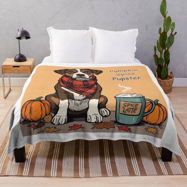 Item preview, Pumpkin Spice Pupster designed and sold by PetJoyPrintsCO.