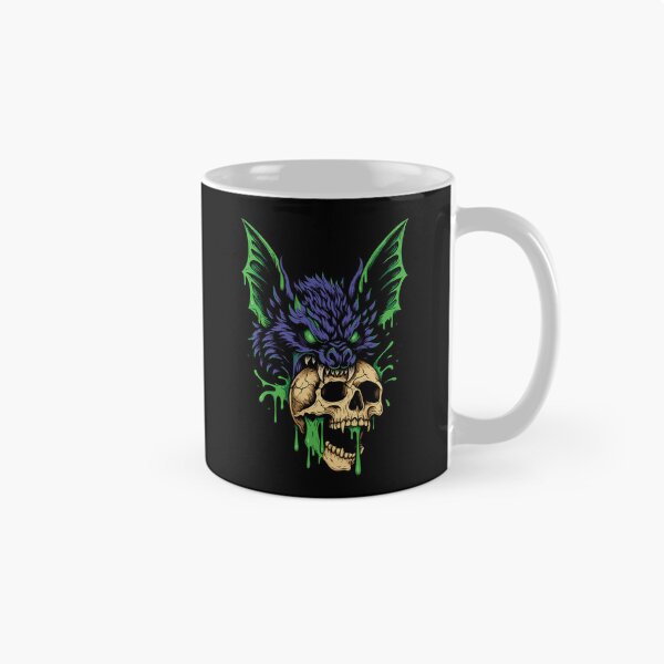 Item preview, Oozing Bat Skull designed and sold by GhoulishGraphX.