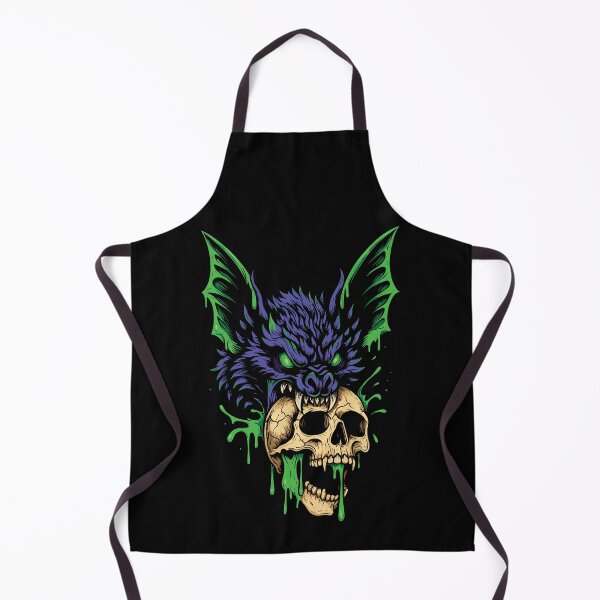 Item preview, Oozing Bat Skull designed and sold by GhoulishGraphX.