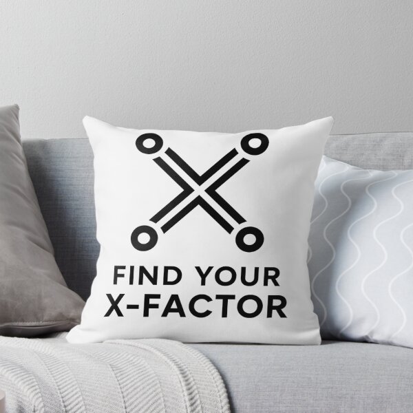 Item preview, Find Your X-Factor – Minimalist Motivation designed and sold by closettycoot.