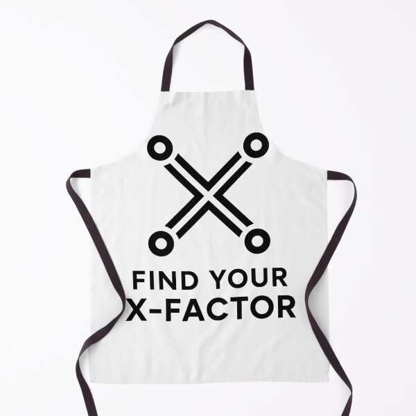 Item preview, Find Your X-Factor – Minimalist Motivation designed and sold by closettycoot.