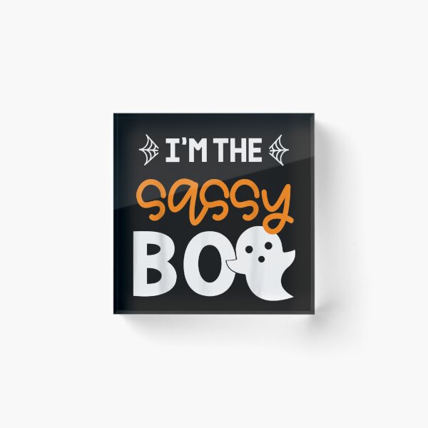 Item preview, I'm The Sassy Boo Funny Halloween Ghost Pun Gift designed and sold by Gargamal.