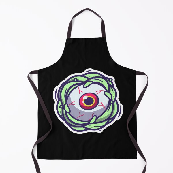 Item preview, Creepy Plant Eyeball Monster | Cute Horror Cartoon Eye Creature Stickers designed and sold by FestivityFinds.