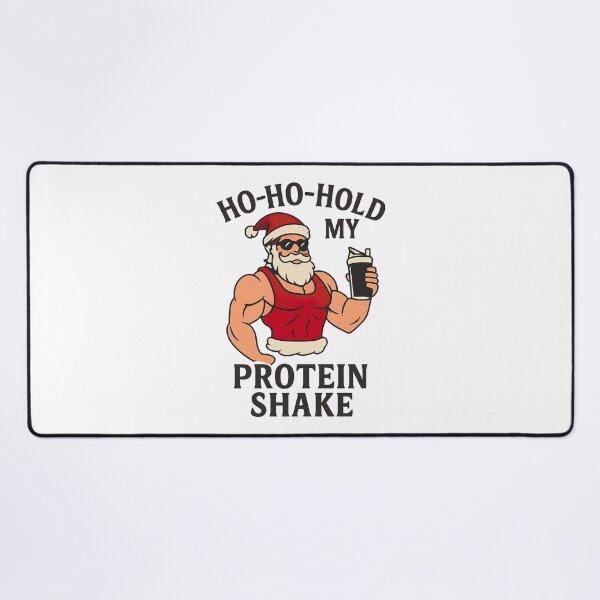 Item preview, Inappropriate Christmas, Christmas Humor, Funny Santa Gym designed and sold by graphic-genie.