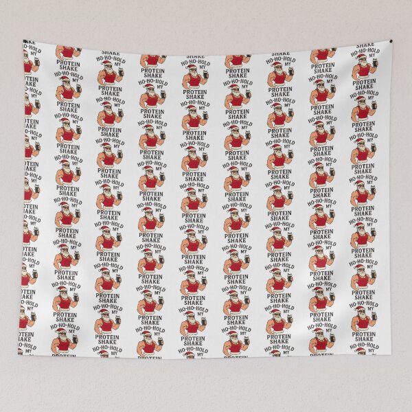 Item preview, Inappropriate Christmas, Christmas Humor, Funny Santa Gym designed and sold by graphic-genie.