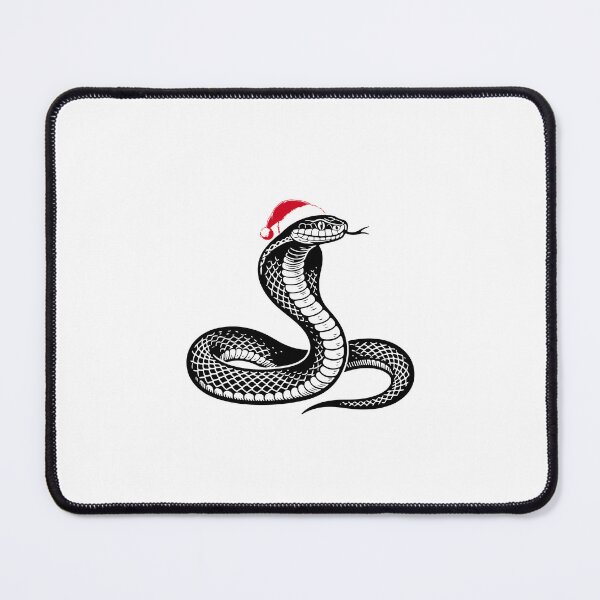 Item preview, Christmas King Cobra Art designed and sold by JollyCritters.