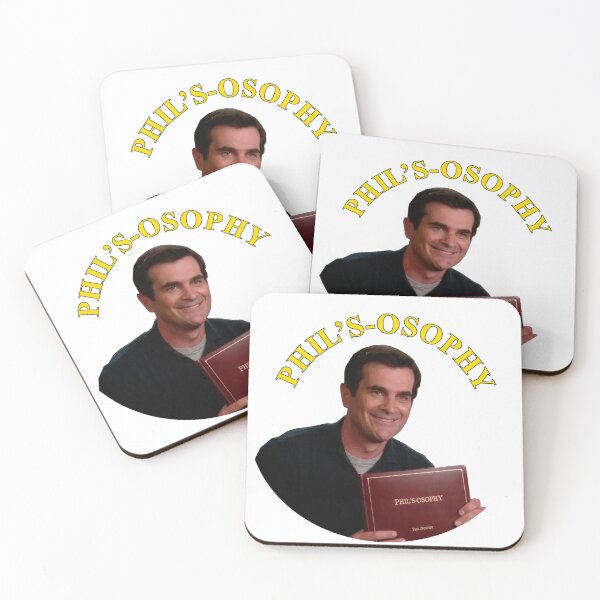 Item preview, Phil Dunphy Modern family Phil's-osophy funny sticker tv show designed and sold by My Favorite Store.