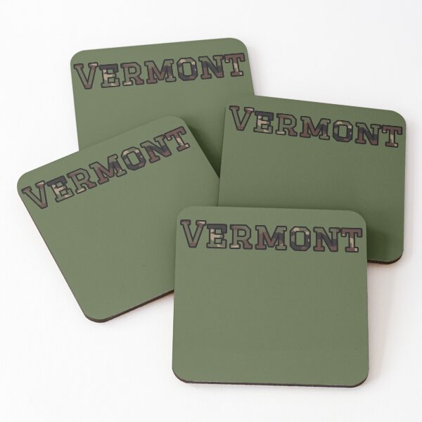 Item preview, Vermont Camo Typography – Outdoor Tactical Hometown Design designed and sold by Long Family Gifts.