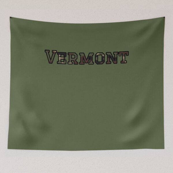 Item preview, Vermont Camo Typography – Outdoor Tactical Hometown Design designed and sold by Long Family Gifts.