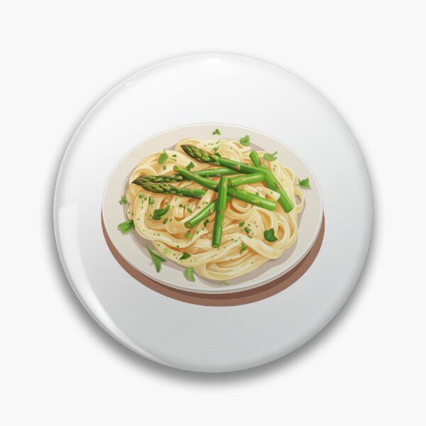 Item preview, Creamy Asparagus Pasta designed and sold by New-School-Wave.