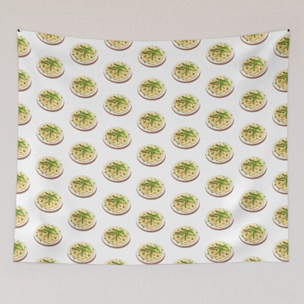 Item preview, Creamy Asparagus Pasta designed and sold by New-School-Wave.