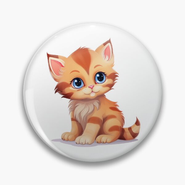 Item preview, Striped Ginger Kitten designed and sold by New-School-Wave.
