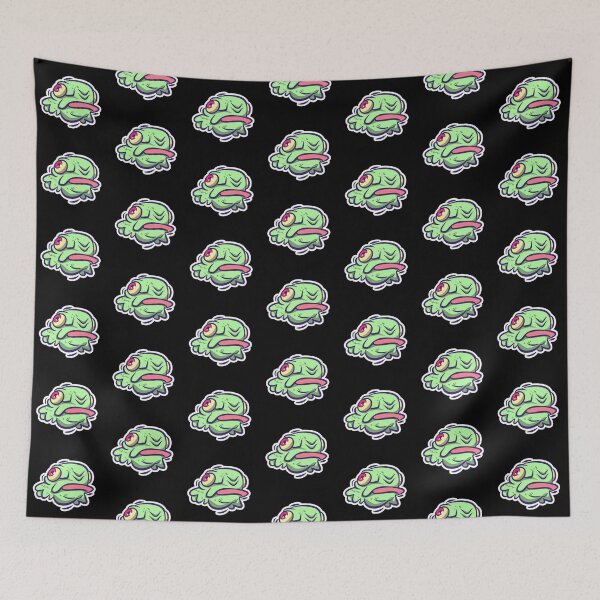 Item preview, Cute Swamp Monster Cartoon | Funny Slime Creature Halloween Stickers designed and sold by FestivityFinds.