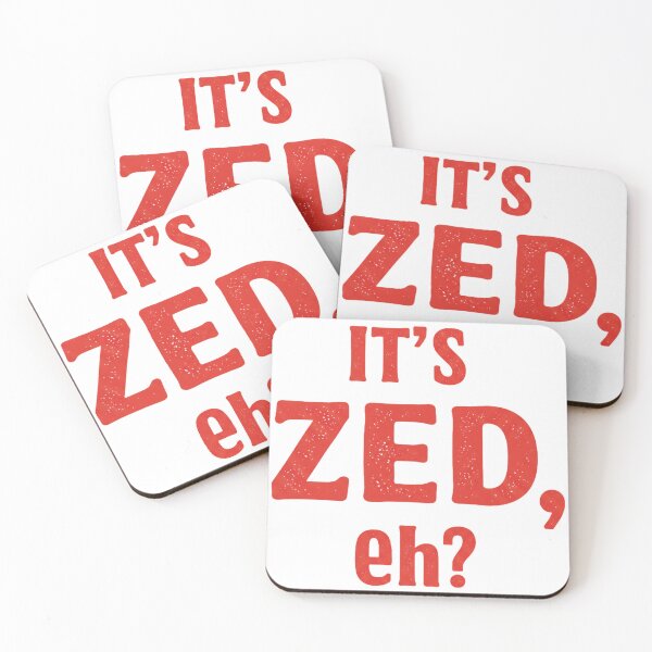 Item preview, It’s ZED, Eh? – Canadian Slang designed and sold by EastEndTownie.
