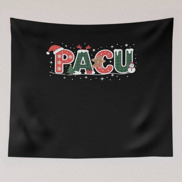 Item preview, Buffalo Plaid PACU Nurse Christmas Tree Santa Xmas Pajama designed and sold by MinaReinger.
