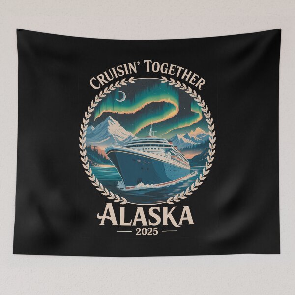 Item preview, Alaska Cruise Double Sided Matching Group Team Vacation Family Cruise Family Vacation 2025 designed and sold by PunkNation-Arts.