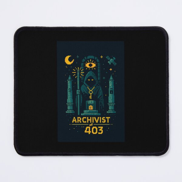 Item preview, 404 Mythos: Archivist of 403 designed and sold by CTRL+ALT+Divine.