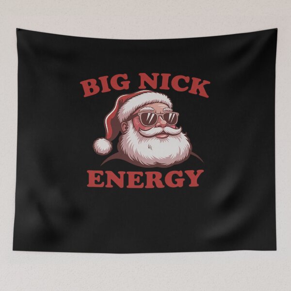 Item preview, Big Nick Energy Funny Santa Christmas designed and sold by HaileyRobel.