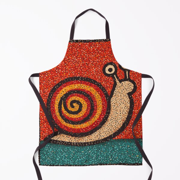 Item preview, Decorative Snail Tile | Rustic Garden Folk Art designed and sold by TuncGK.