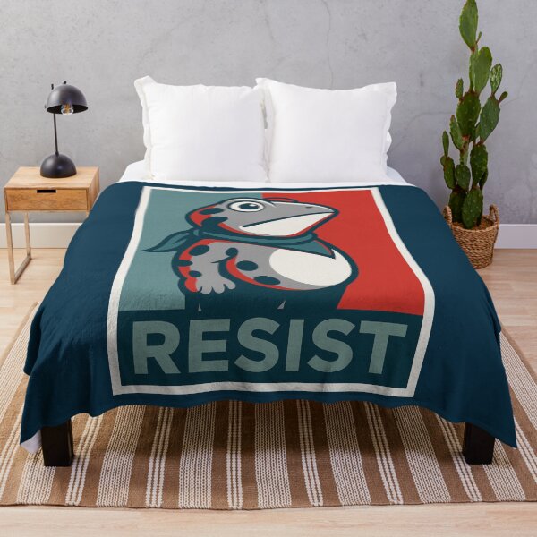 Artikelvorschau, Portland Frog Resist entworfen und verkauft von Caring Hearts.