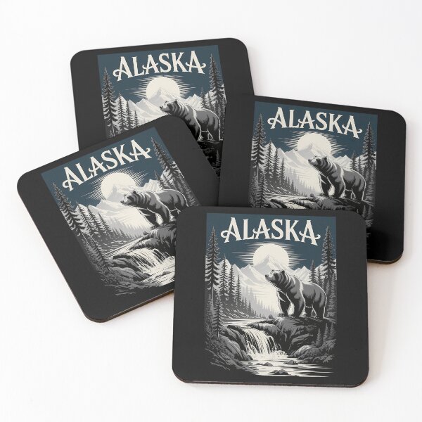 Item preview, Alaska Cruise Vacation State Travel Souvenir designed and sold by PunkNation-Arts.