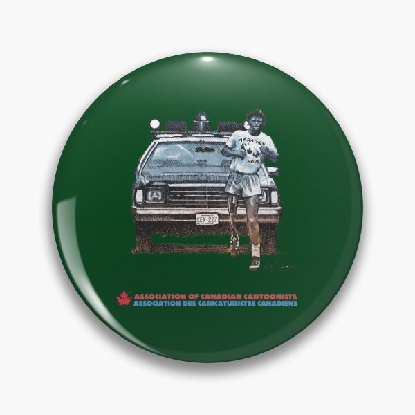 Item preview, ACC Michael deAdder Terry Fox designed and sold by HandCraftedStud.