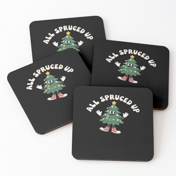 Item preview, All Spruced up Bougie xmas funny groovy Christmas designed and sold by DrewLeuschke.