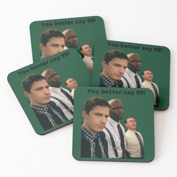 Item preview, brooklyn 99 peralta, boyle and terry designed and sold by HandCraftedStud.