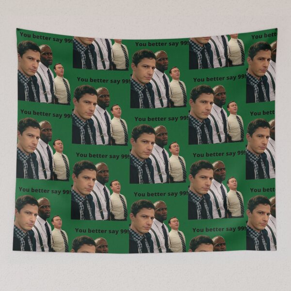 Item preview, brooklyn 99 peralta, boyle and terry designed and sold by HandCraftedStud.