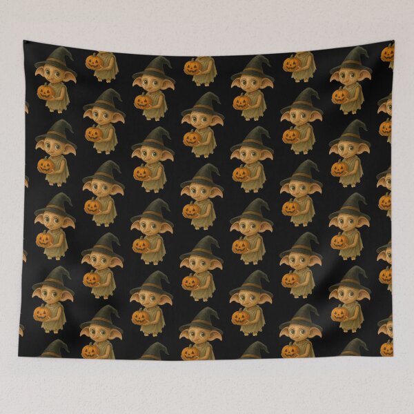 Item preview, Dobby with a pumpkin ?  designed and sold by MiMiartstudio.
