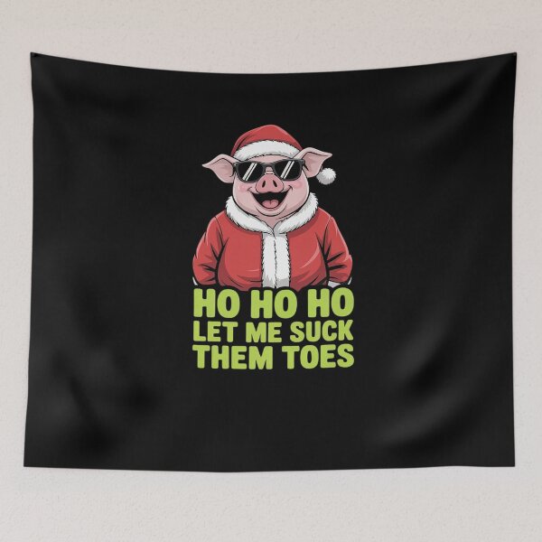 Item preview, Hell Yeah I Suck Toes Weird Festive Embarrassing Christmas designed and sold by AmparoBoyle.