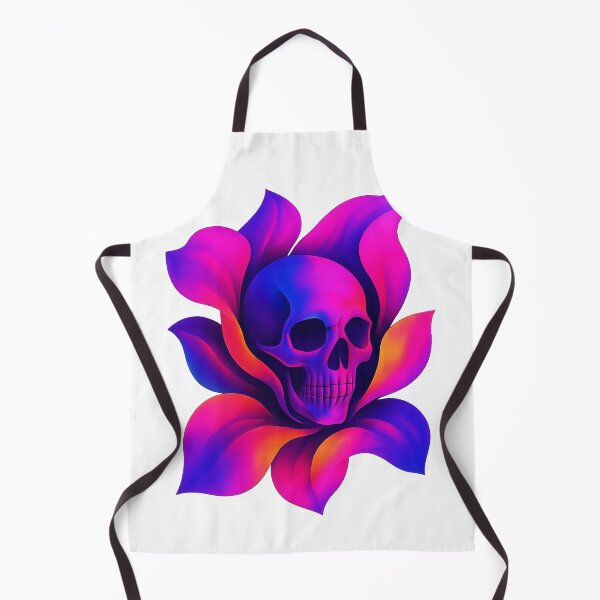Item preview, Neon Skull Flower – Georgia O’Keeffe Inspired designed and sold by closettycoot.
