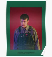 REX ORANGE COUNTY Poster