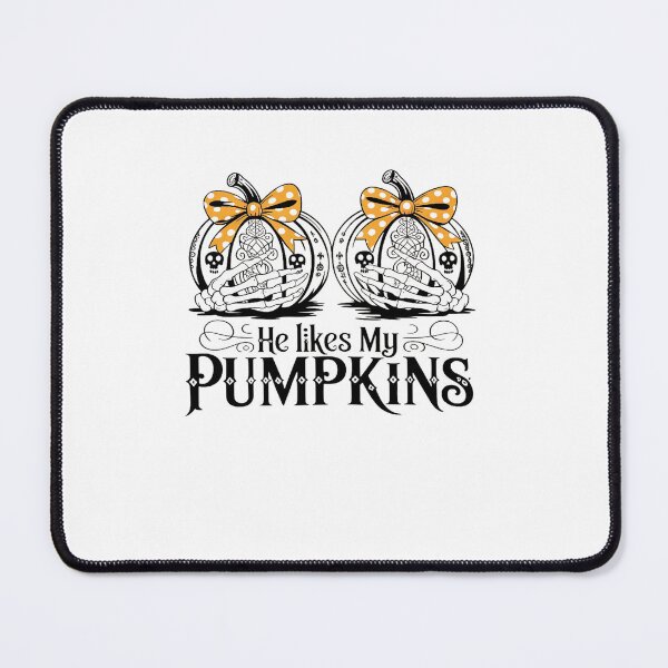 Item preview, He Likes My Pumpkins I Like His Broomstick Halloween Couples designed and sold by RayArmstrong.