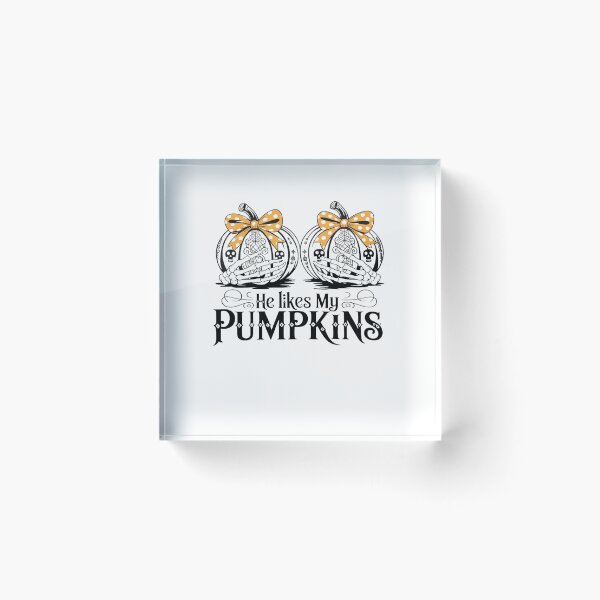 Item preview, He Likes My Pumpkins I Like His Broomstick Halloween Couples designed and sold by RayArmstrong.