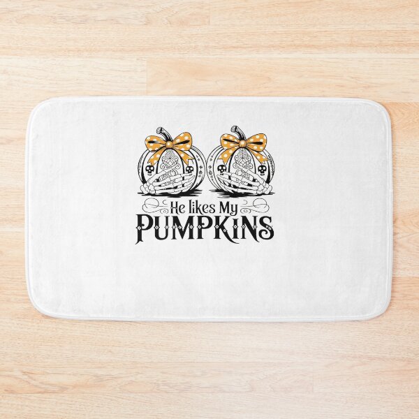 Item preview, He Likes My Pumpkins I Like His Broomstick Halloween Couples designed and sold by RayArmstrong.