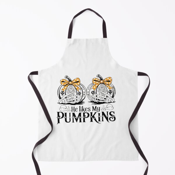 Item preview, He Likes My Pumpkins I Like His Broomstick Halloween Couples designed and sold by RayArmstrong.