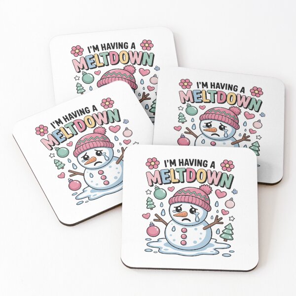 Item preview, Funny Meltdown Snowman   Cute Christmas Holiday Sublimation designed and sold by RansomFlatley.