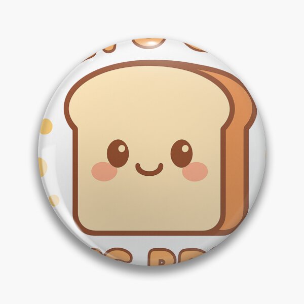 Item preview, Let’s Get This Bread — Funny Kawaii Food Pun Design designed and sold by TheRealJoshD.