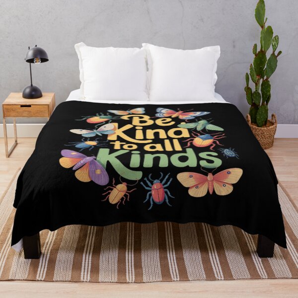 Item preview, Be Kind To All Kinds Bugs Entomology Insect Collector designed and sold by August4Laughs25.