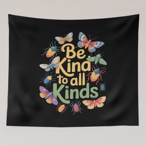 Item preview, Be Kind To All Kinds Bugs Entomology Insect Collector designed and sold by August4Laughs25.