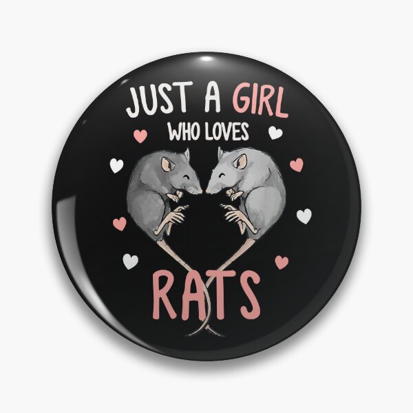 Item preview, Heart Tail Just a Girl Who Loves Rats Shirt designed and sold by TinaMDedrick.