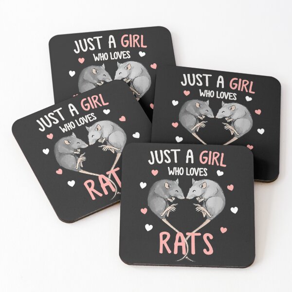 Item preview, Heart Tail Just a Girl Who Loves Rats Shirt designed and sold by TinaMDedrick.
