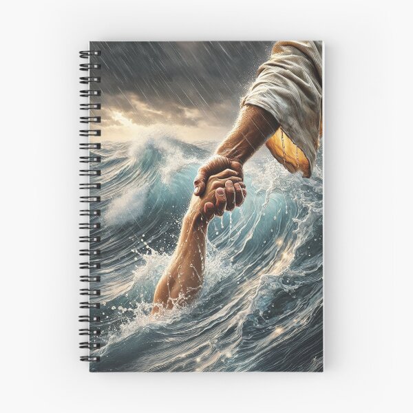 Item preview, Rescued by Jesus designed and sold by Lion and Lamb Design.