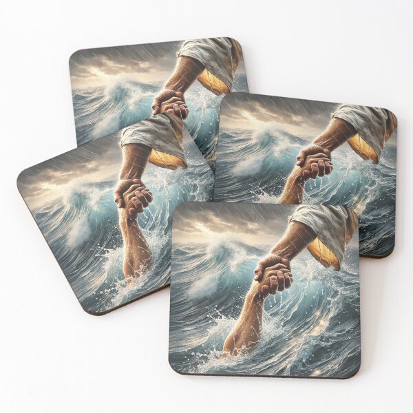 Item preview, Rescued by Jesus designed and sold by Lion and Lamb Design.