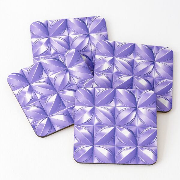 Item preview, Luxurious Silvery Purple Hues Architectural Design Trendy Pattern designed and sold by DEC02.
