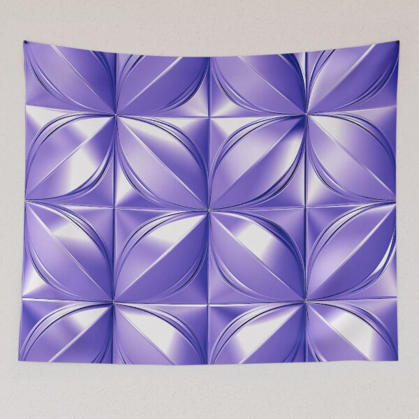 Item preview, Luxurious Silvery Purple Hues Architectural Design Trendy Pattern designed and sold by DEC02.