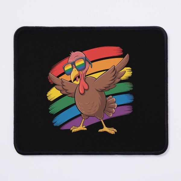 Item preview, Dabbing Turkey LGBT Gay Lesbian Pride Thanksgiving designed and sold by VladoZork.