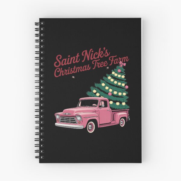 Item preview, Coquette Christmas Tree Truck  St Nick’s Tree Farm Retro designed and sold by MinaReinger.